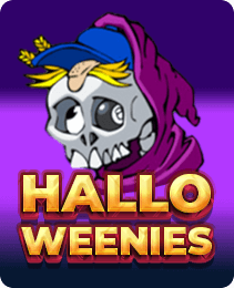 Halloweenies slot game in the 777cX app